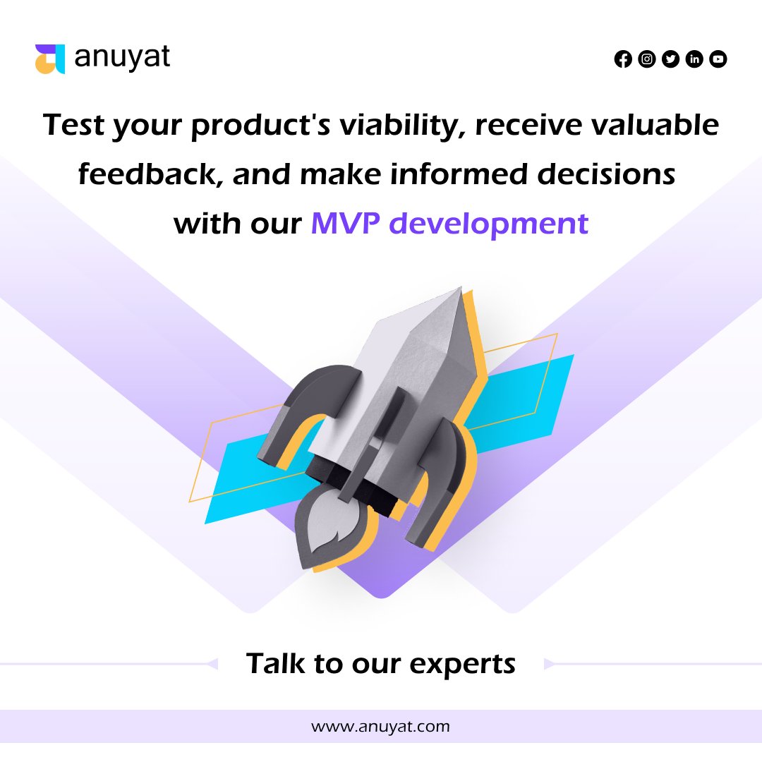 Anuyat1's tweet photo. An #MVP (Minimum Viable Product) can be your guiding light! With Anuyat's MVP solutions, you can quickly test your product's viability, receive valuable feedback, &amp; make informed decisions to build a winning product.  https://t.co/pddzdGvcO3

#MVPDevelopment  #AppDevelopment #IOS https://t.co/7lwRBrEZOG
