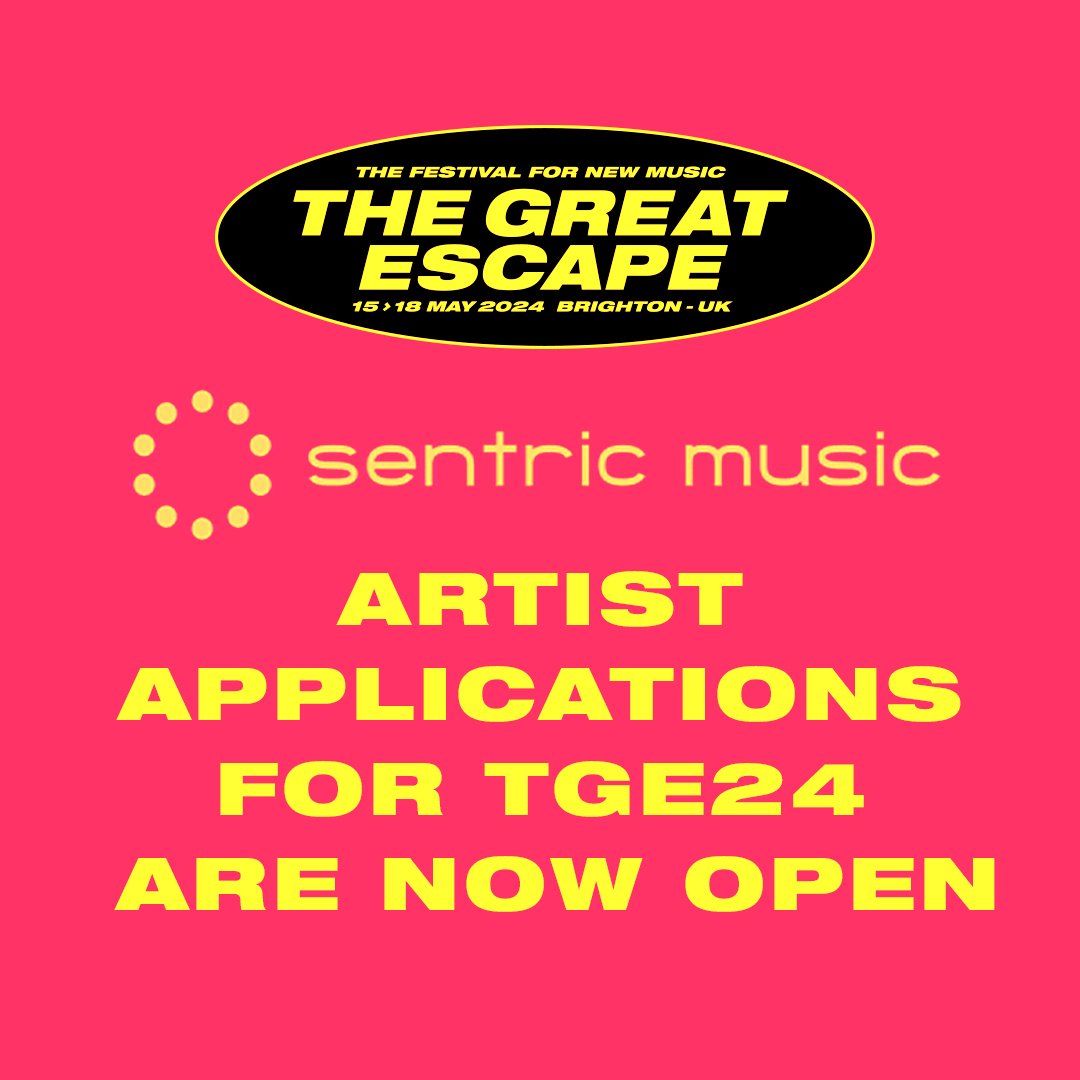 Our artist applications for #TGE24 in partnership with @SentricMusic are now OPEN! 🚨 Hit the link to get your application in now! 👉 bit.ly/3QVHB8z