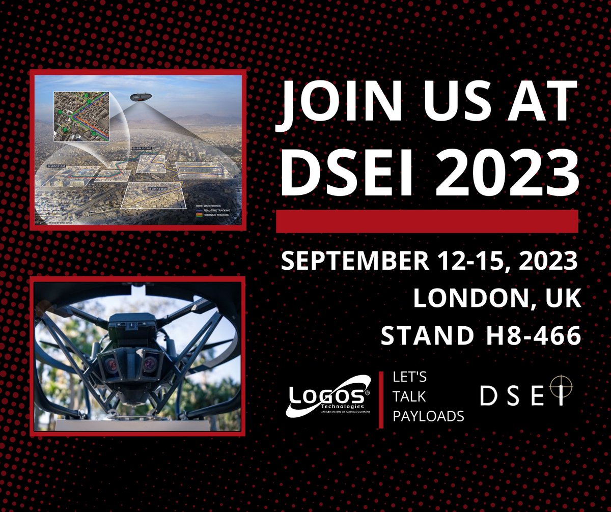 LogosTechLLC's tweet image. Big News! Logos is gearing up for @DSEI 2023!

Catch us at Stand H8-466 and let&apos;s dive into all things payloads.

Your mission, our innovation! See you there!

#LogosAtDSEI #PayloadInnovation #DSEI2023