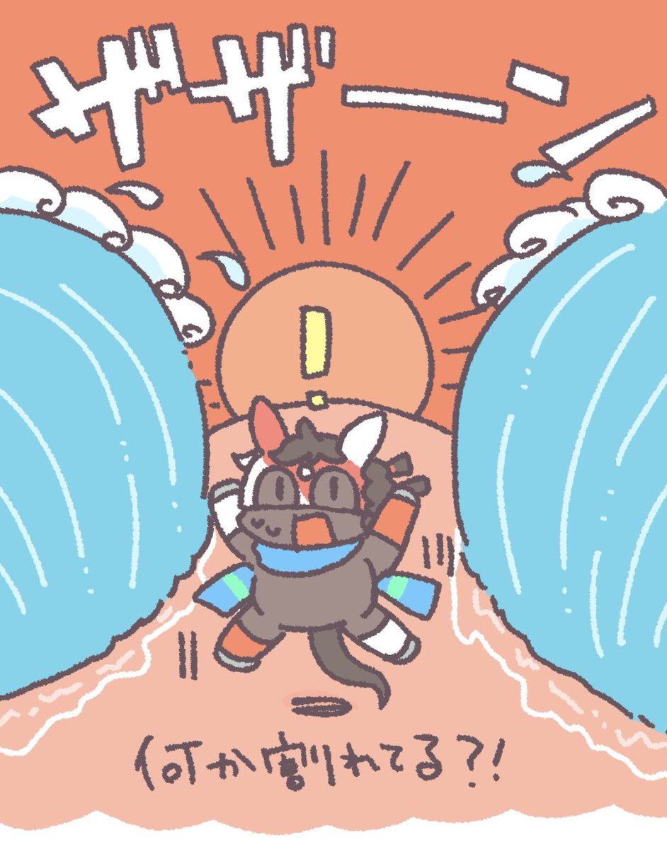 #作画カロリーの低い作品を上げようぜ 🍞詰め。基本的にお馬さんのイラストはいつも15分掛からずさっと描ける🐴