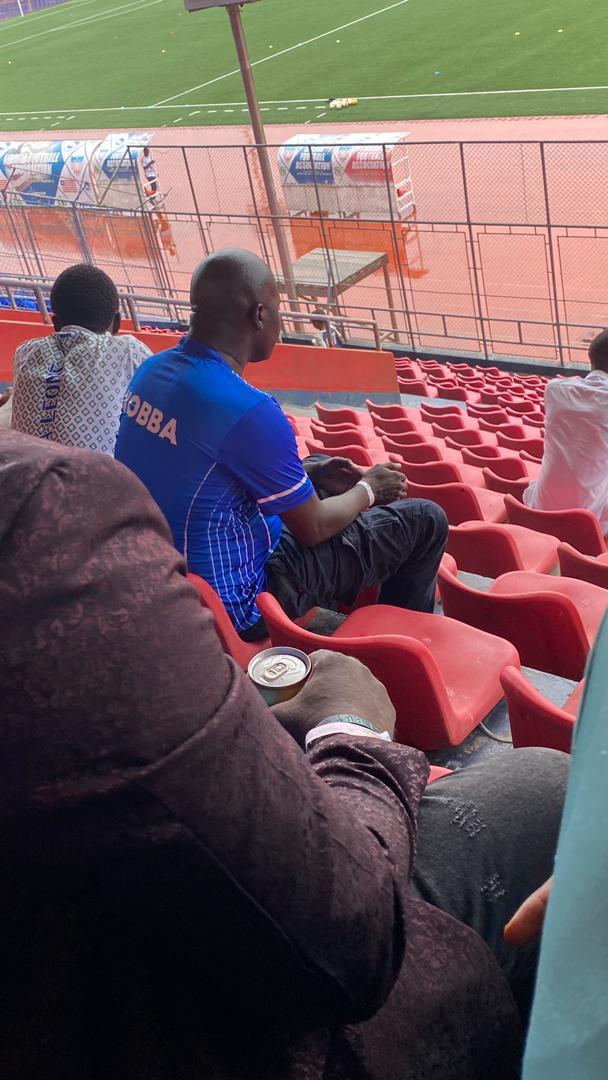 KobbaMusa's tweet photo. Sports has the power to bring people together and ignite the spirit of competition." 🏆⚽
On Sunday, 27th August, I joined the people of Bo to rally behind our beloved Bo Rangers in their  match against LISCR FC of Liberia at Monrovia's SKD Sports Complex. https://t.co/Uv5ggwBoo7