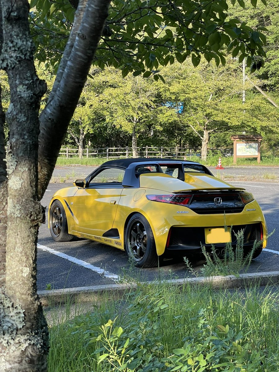 re_s660's tweet photo. 急遽時間ができたので、気になってたMTオイル交換して、地元のダムまでドライブ🚗
https://t.co/C10Ah81tdF ハードトップと
#SSGworks リアアンダーを板金屋へ塗装に出しているので、この姿ももう少しですねー
#s660 https://t.co/eXBzS40mGn