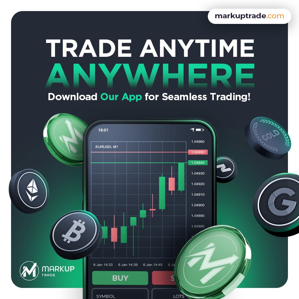MarkupTrade's tweet photo. Trade Anytime, Anywhere with confidence, backed by MarkUP Trade! Elevate your trading experience with our seamless mobile app. 📈

⏬ Download now and stay on top of the markets. Start trading smarter with ease! 📱💼📈 #TradeApp #MarkUPTrade #DownloadToday https://t.co/UFL4wnlqwx