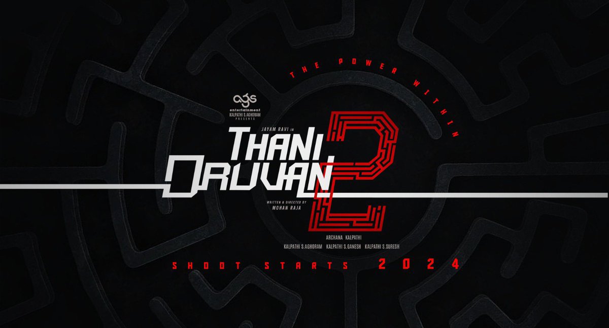 #8yearsofThanioruvan SuperFans made it all super Blockbuster💥 And now lets make this much bigger #ThaniOruvan2 coming for you all🔥 Shoot starts 2024 🎥 youtu.be/U3vBNFPZYCY?si…