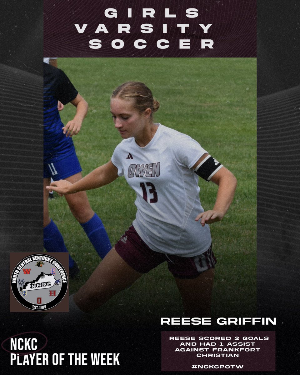 Congrats to Reese Griffin on being the NCKC Player of the Week for Aug 14th-20th <a href="/Rebels_Nation/">REBELS NATION ™</a>