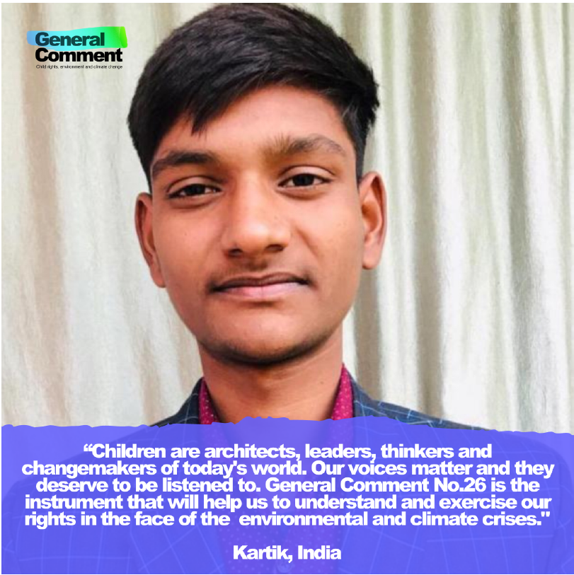 UNICEF_SA's tweet photo. π5 days to go! #CountdownGC26
Childrenβs environmental rights activists like Kartik have played a key role in the development of the @UNChildrights1βs #GC26
Learn moreπhttps://t.co/jHEvdsH1VZ https://t.co/N0xTqSAOnf
