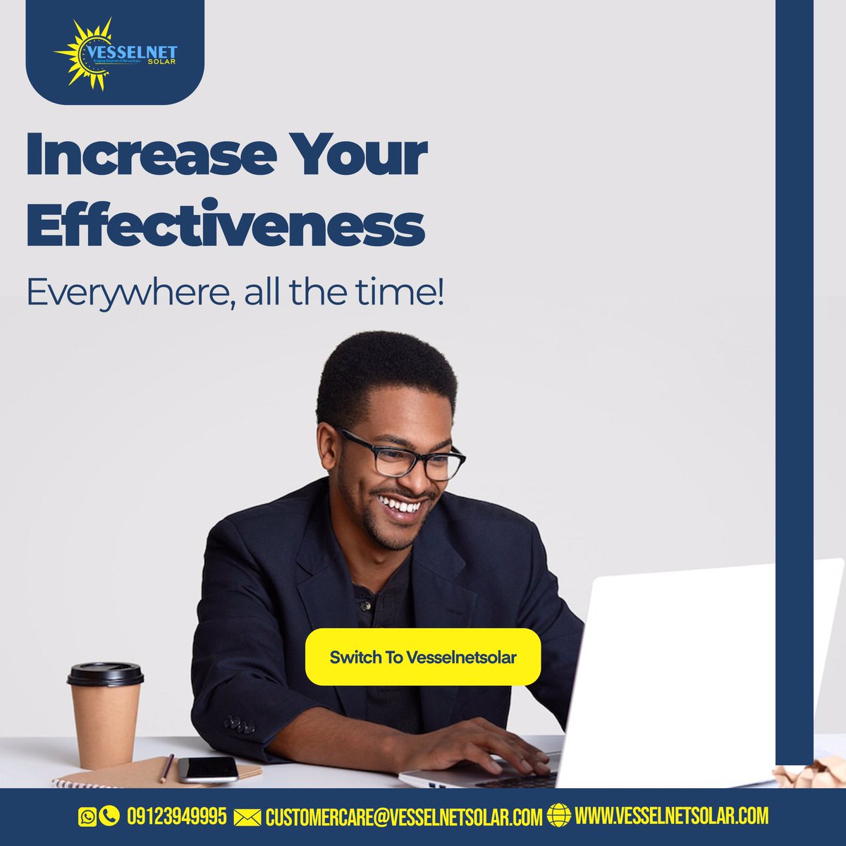 With Vesselnet Solar enjoy uninterrupted power, you can work from home 🏡 or the office without worrying about power outages or tariffs.

Make the switch today.
Send us a DM!

#renewableenergy