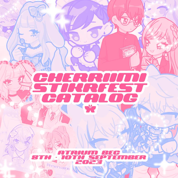[RT💗]
halo!! ini catalog ku untuk stikrfest tanggal 8-10 september nanti di BEC bandung!

fandom(s): honkai star rail, nijisanji jp &amp; en, debut or die, s-class, chainsaw man, ffxiv, original art

booth number: tba ✨

( 1 / 4 ) 