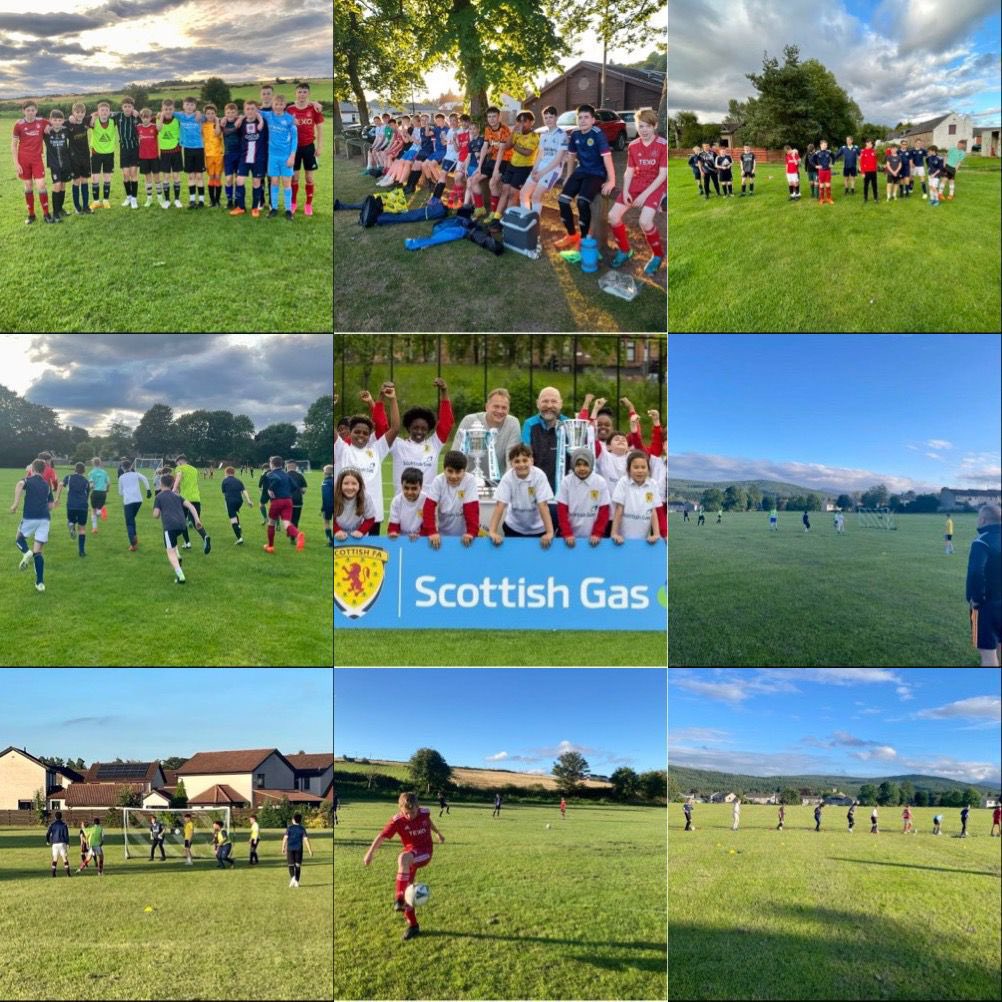 Big thanks to <a href="/scottishgas/">Scottish Gas</a> who in association with <a href="/ScotFANorth/">North</a> have given us the chance to run free football sessions throughout the Summer keeping our 2010’s active!   All the kids had a great time! 👍⚽️