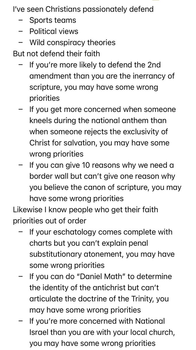YourCalvinist's tweet photo. A few notes on apologetics I jotted down this morning… https://t.co/Cd5LDmWfrY