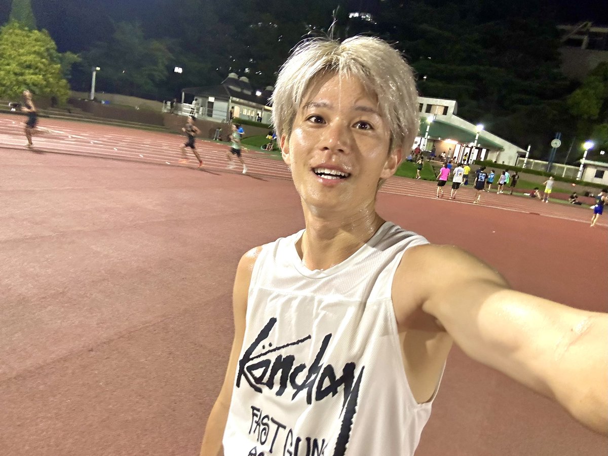 400mインターバル🏃‍♂️🔥 全身まだ筋肉痛だけど無理しない範囲で