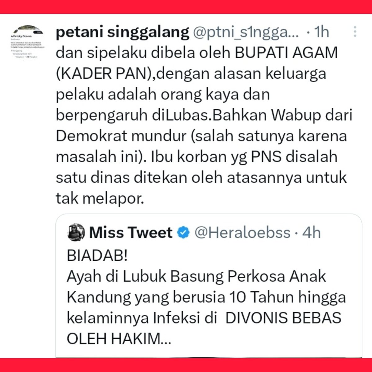 Heraloebss's tweet image. benarkah ?
Jika benar sungguh BIADAB PEJABAT² INI !!

SEMESTA MEMANGGIL SELURUH NETIZEN +62!
Kerahkan semua kekuatan! 
KULITI &amp;amp; HANCURKAN SEHANCUR²NYA!!