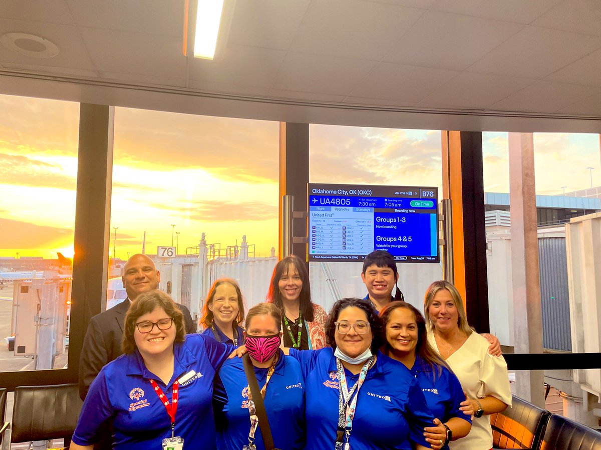 The IAH Special Olympics Service Ambassadors take over OKC! We are so excited to collaborate with IAH and Bridge for this amazing experience! More to come of our fun filled day ❤️. @SpecialOlympics @Jmass29Massey @ChrisEarley78 @DJKinzelman @philgriffith63 @JudyArroyo57