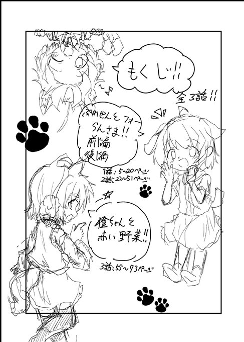 目次はこんな感じで🐈 