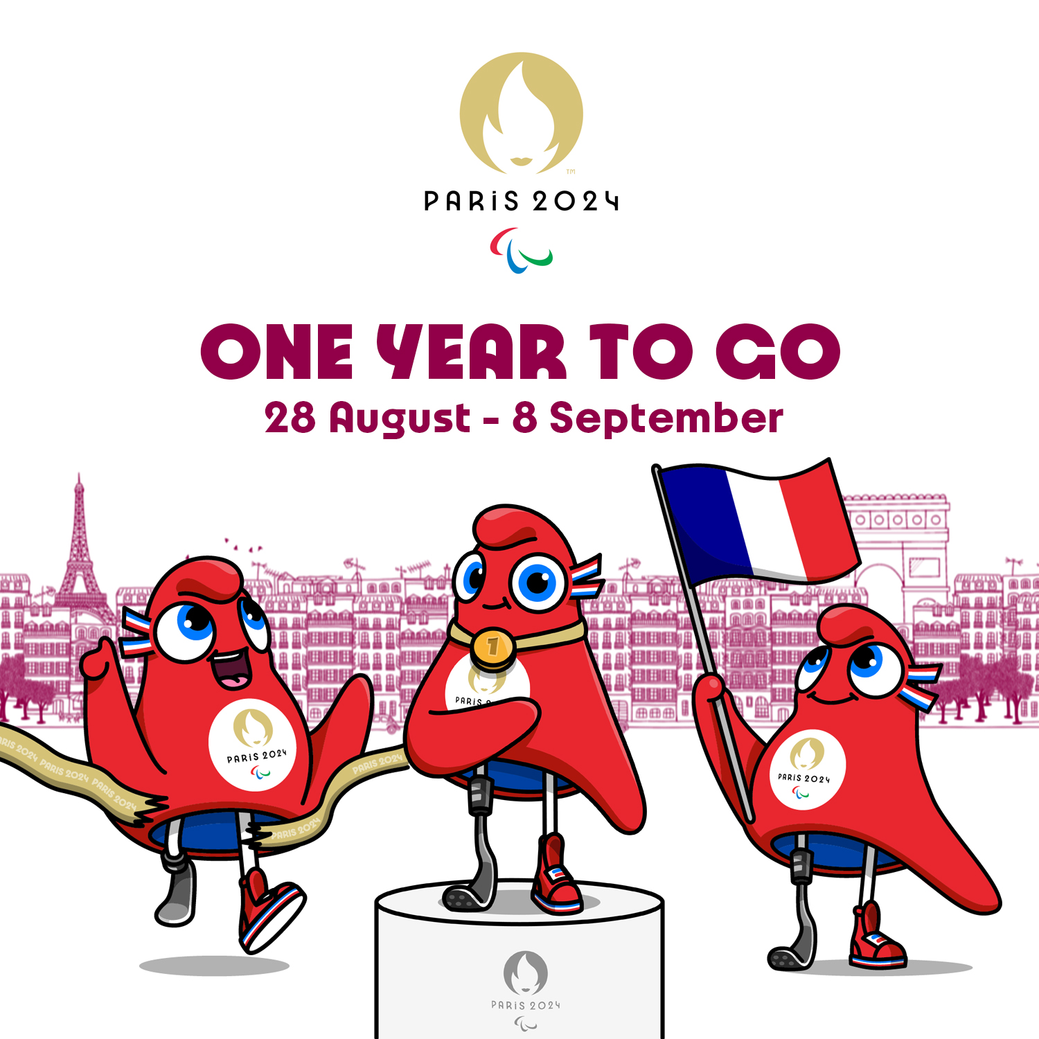 Paris 2024 reveals official Games mascots, the Paralympic and