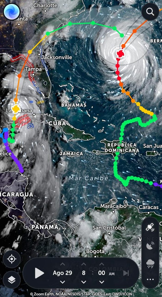 ❓⚠️❓Dos (2) ciclones IDALIA y FRANKLIN, por las rutas que indica el radar ¿se podrían FUSIONAR y convertirse en un MEGA CICLÓN?
<a href="/Osirisdleon/">Osiris de León</a>