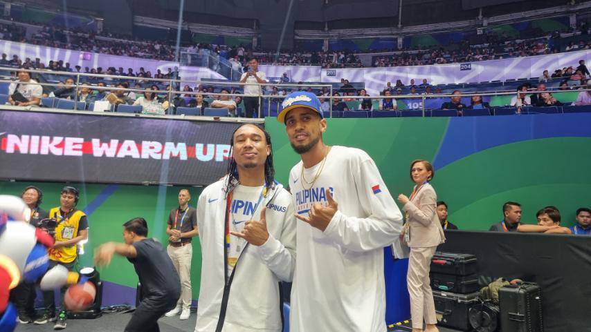 OneSportsPHL's tweet photo. LOOK: Shining bright like a diamond! 💎

Check out some snaps of the celebrities and athletes spotted in Gilas Pilipinas-Italy! 👀

#FIBAWC x #WinForPilipinas  #WinForItalia #WinForAll  #WatchTheWorldPlay https://t.co/WssNbEqZkm