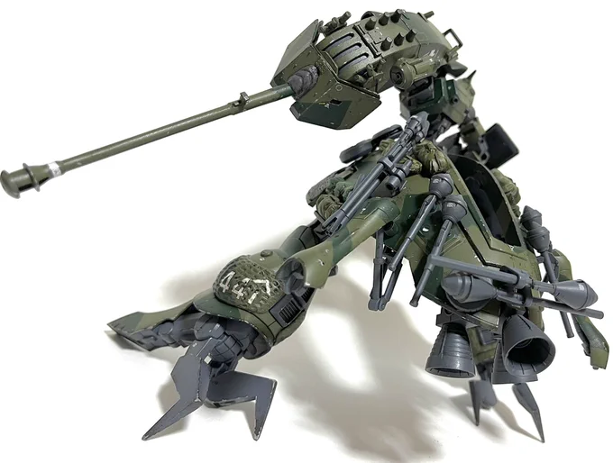 #8月もそろそろ終わるので今月の模型活動の報告しようぜこやつを完成させた 