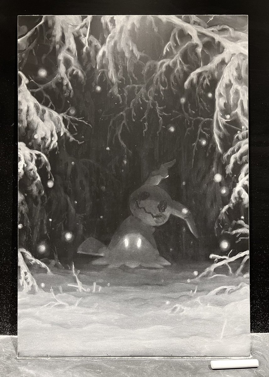 47日目 ミミッキュ/ポケモン
#黒板アート #100日チャレンジ 