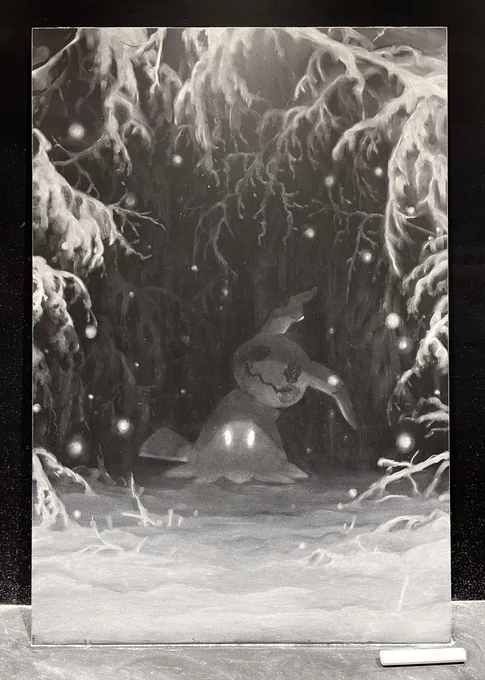 47日目 ミミッキュ/ポケモン
#黒板アート #100日チャレンジ 