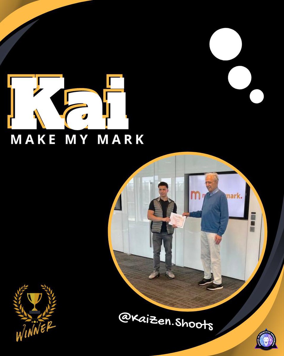 Not one, but THREE of our amazing D.I.C.E community were selected. Watch this space 🙌

🥳🥳 Congratulations!!! - Make My Mark winner 2023 🌟

#creativeentreprenurs #projectmanager #creatorsandinnovators
#socialenterprise