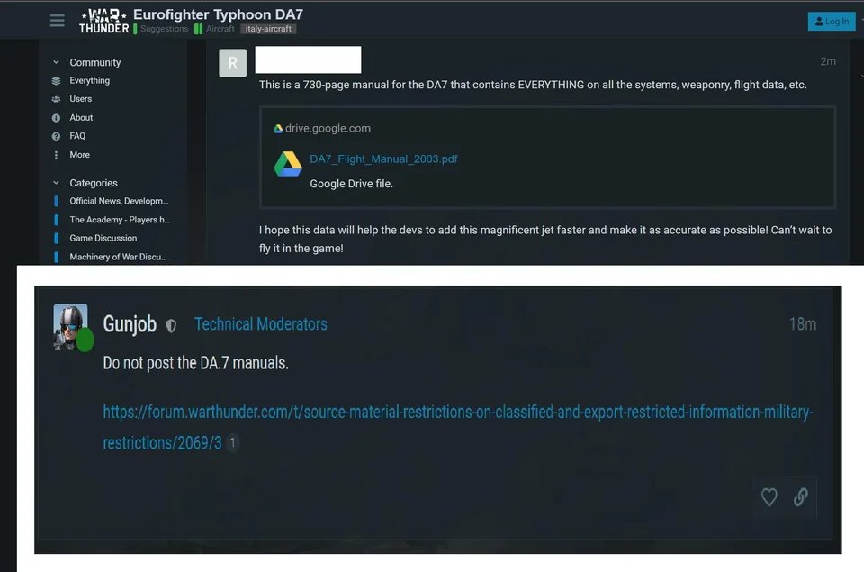 MerlusoTTV's tweet photo. Despierta cariño, es la hora de tu filtración mensual de documentos militares clasificados en los foros de War Thunder https://t.co/sdD8JOhRAx
