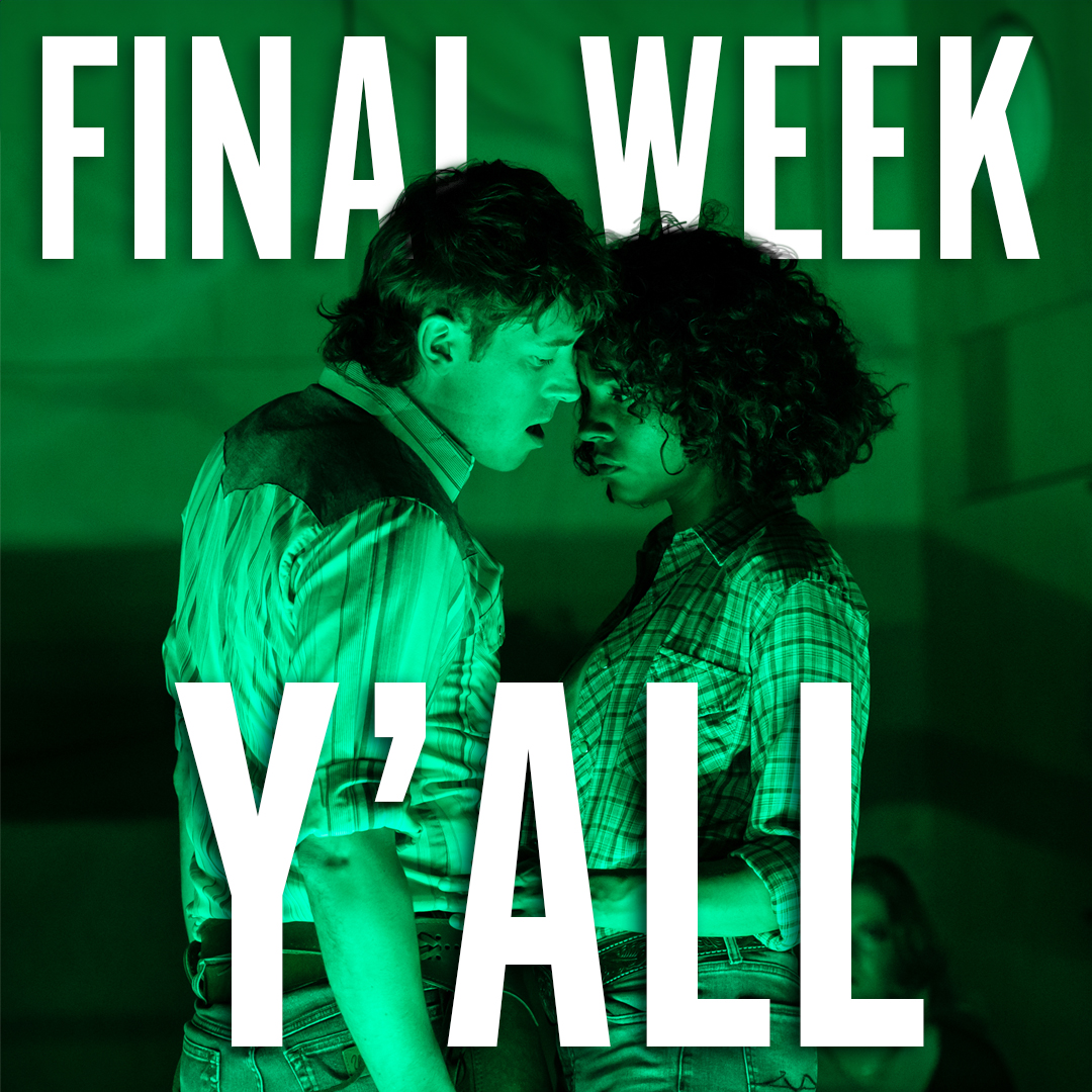 Just ONE WEEK LEFT in the territory y'all! 🤠 All y'all cowboys, farmers and ranchers better scurryin' on down to the Box Social for our final week. 👢⭐