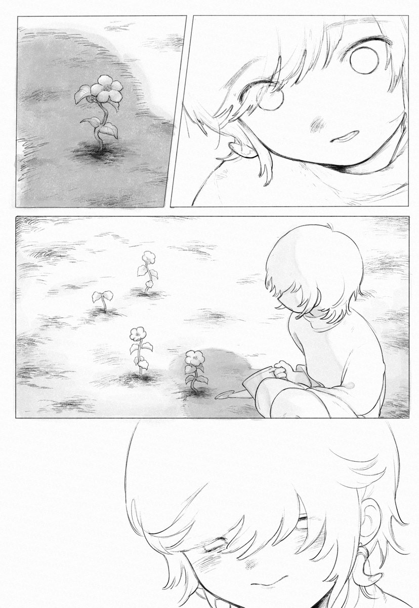 flower』 The reason he stares at them is ! just a delusion 」i sayoの漫画