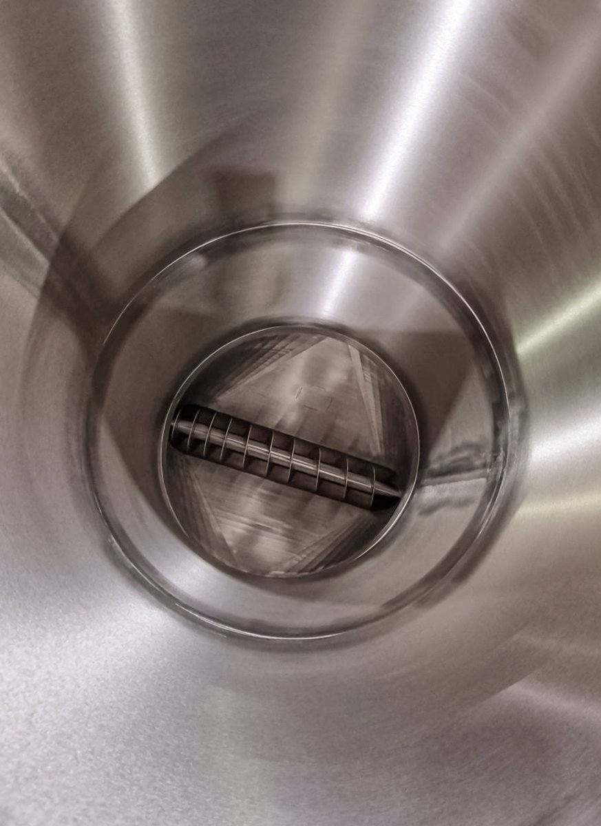 We don't want to brag, but have you noticed the quality and detail that has gone into manufacturing this Crossfeed 150? Designed for storing &amp; handling herbs, this machine is just one example of how our talented team can support your bulk material handling requirements.