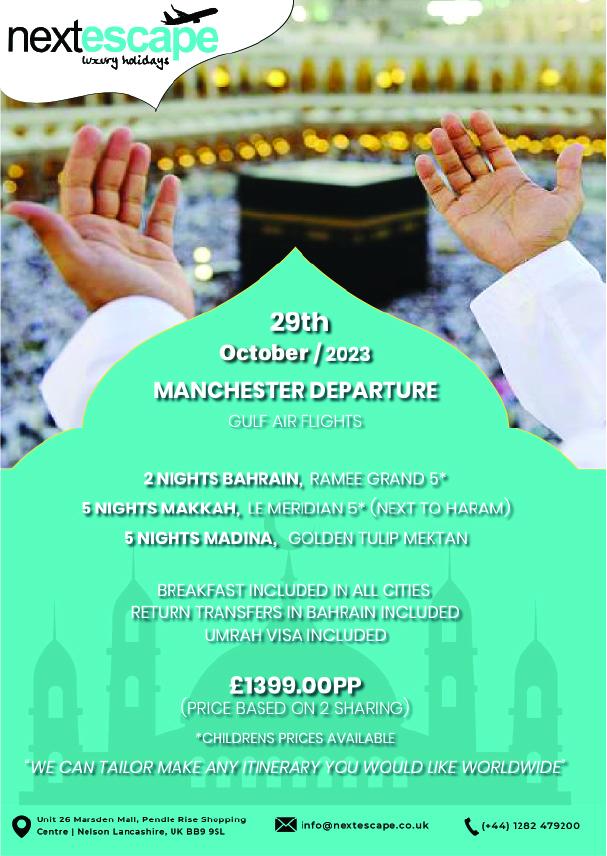 nextescapeuk's tweet photo. Spiritual upkeep #umrah #nextescape https://t.co/BoqzEHgUPo
