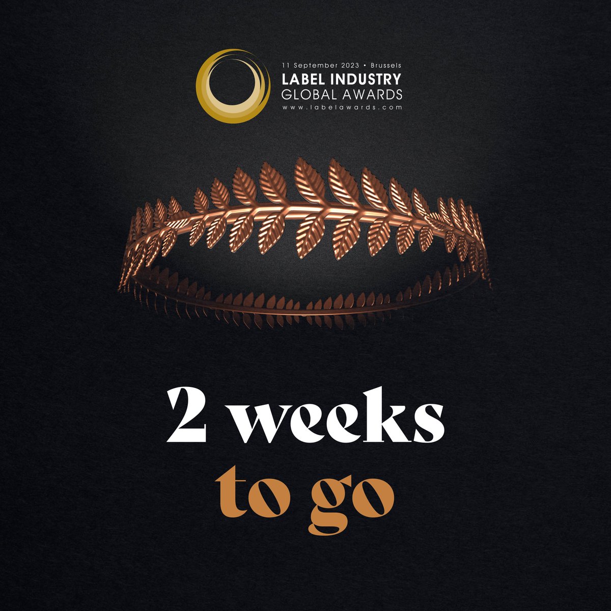 2 weeks to go until the Label Industry Global awards is back in Brussels. Join us for an unmissable night of networking and celebration. The final deadline is fast approaching to book your #LabelAwards tickets. Secure your place now! labelawards.com/party #labels #packaging