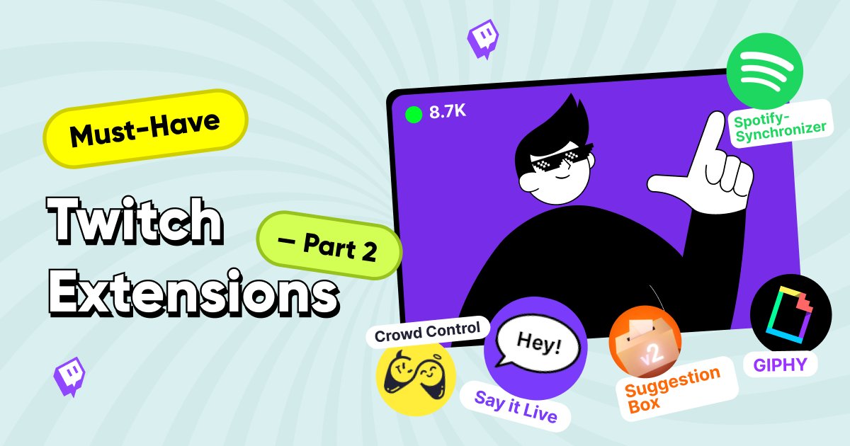 ✅Crowd Control - over 100 popular games, allowing viewers to influence the gameplay. 
✅Stream Minigames for breaks.
✅Say It Live - the TTS (text-to-speech) feature.
✅GIPHY integrates GIFs and stickers.
✅SpotifySynchronizer.
✅Suggestion Box for feedback from your audience.
