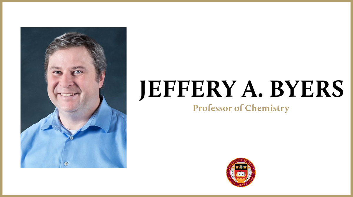 Boston College (@bostoncollege) on Twitter photo A remembrance and celebration of life event will be held on September 10 for Jeffery A. Byers, an award-winning <a href="/ChemistryBC/">Boston College Chemistry</a> professor and researcher of sustainable chemistry who strived to inspire budding scientists.
In Memoriam: on.bc.edu/3QUlpff A remembrance and celebration of life event will be held on September 10 for Jeffery A. Byers, an award-winning <a href="/ChemistryBC/">Boston College Chemistry</a> professor and researcher of sustainable chemistry who strived to inspire budding scientists.
In Memoriam: on.bc.edu/3QUlpff