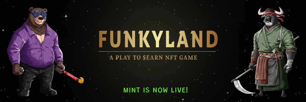 What’s your thought on our new banner🚀🚀

Watch out 👉 app.funkyland.org

#zkSync #zksyncEra #funkyland #mainnet #emerging