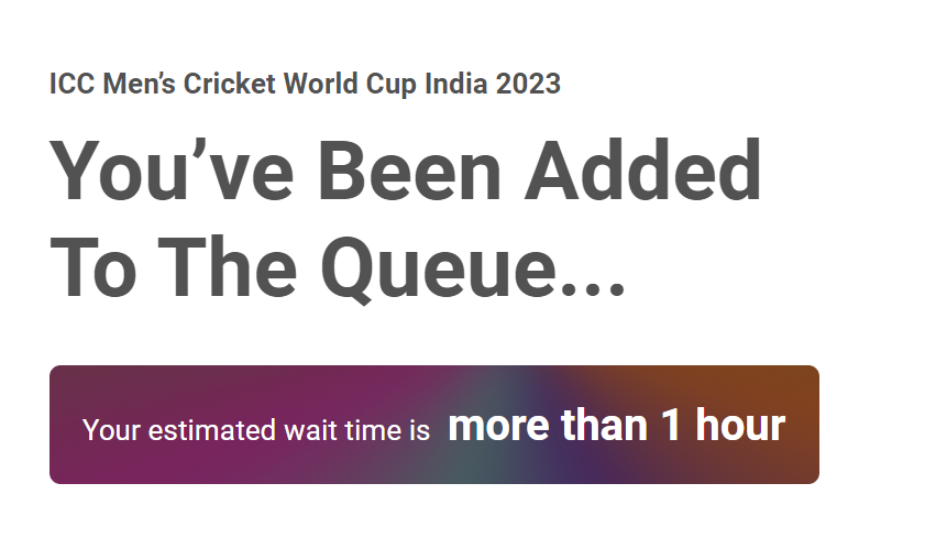 Apurv_Parikh's tweet photo. That's the price we have to pay for the greatest cricketing rivalry @bookmyshow #IndVsPak #ICCWorldCup2023 #IndvsPakTickets and while I was in a while the app didn't allow to book the tickets, that's the WORST of all.... https://t.co/5J8wc9OP7F