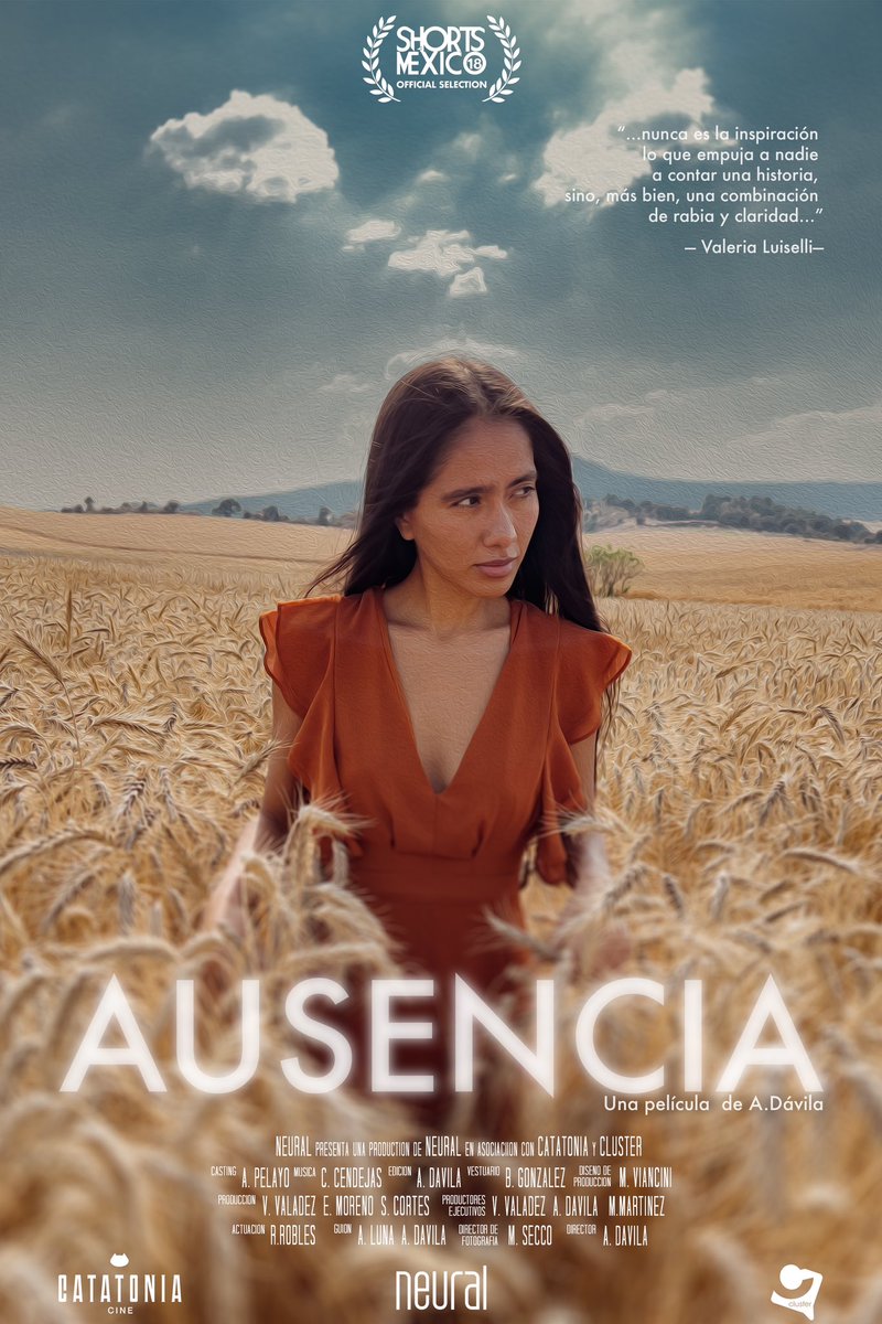 Domingo 3 de Septiembre, 20 hrs.
Cineteca Nacional. <a href="/shortsmexico/">Shorts México</a>  @ausenciafilm