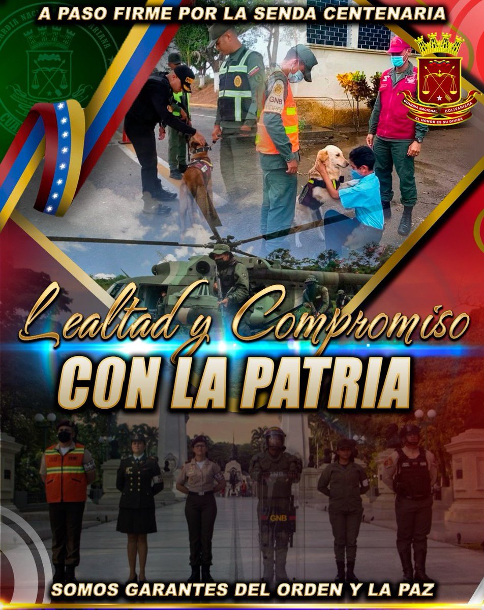 CuartelGralGNB (@cuartelgralgnb) on Twitter photo Con Firmeza, Valor y Lealtad a la Patria, nuestros Centinelas del Honor demuestran sus aquilatadas y estoicas virtudes como dignos Guardianes de la Patria.
.<a href="/GnbGaranteDePaz/">GNB Garantía de Paz!!!</a> Con Firmeza, Valor y Lealtad a la Patria, nuestros Centinelas del Honor demuestran sus aquilatadas y estoicas virtudes como dignos Guardianes de la Patria.
.<a href="/GnbGaranteDePaz/">GNB Garantía de Paz!!!</a>