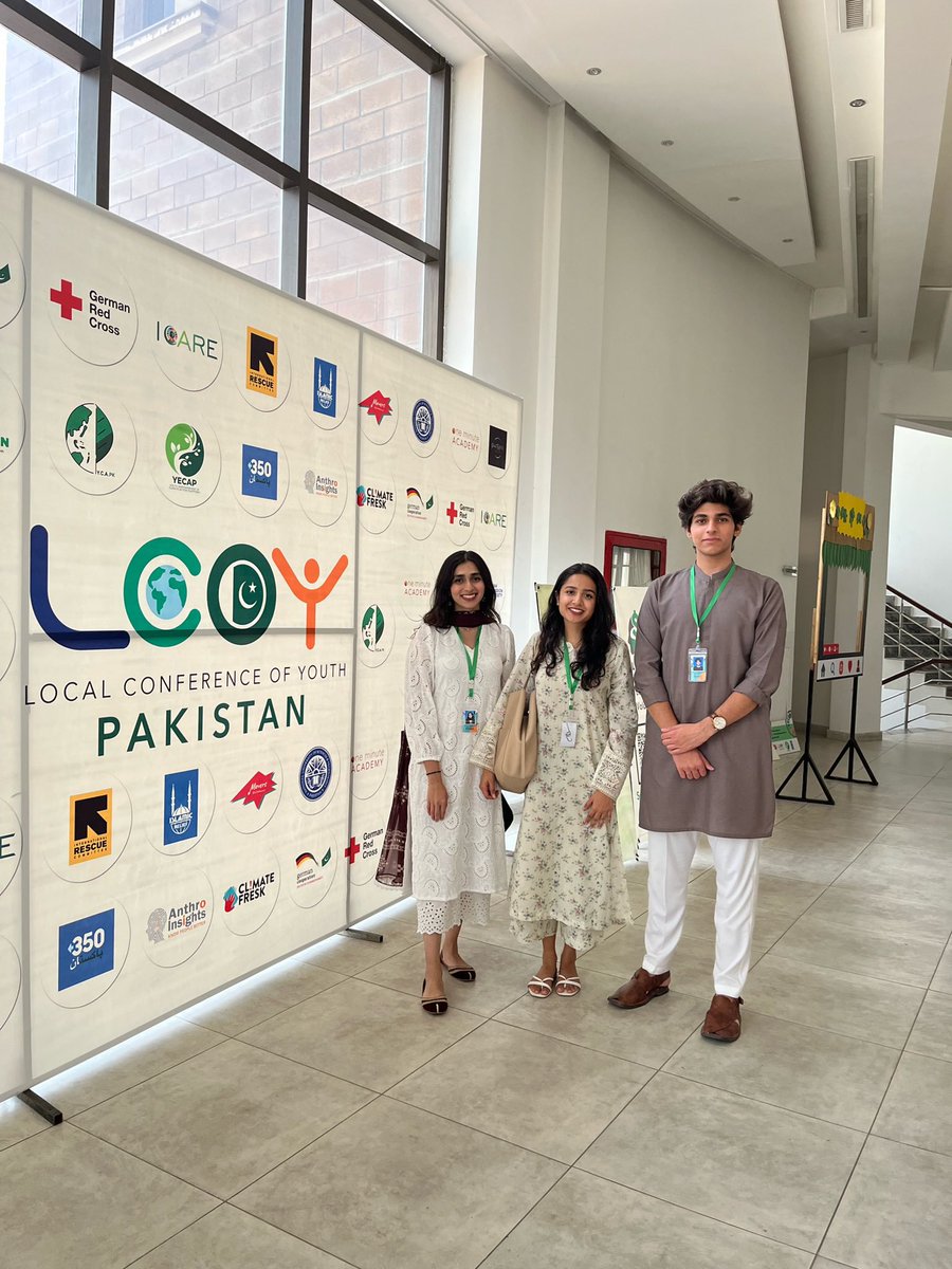 SoCCH_aku's tweet photo. 🌍 A monumental day as Pakistan hosts its first @LCOYPakistan at NUST Islamabad! Representing the youth, we felt the energy with over 400 attendees from diverse regions. Our shared passion for the planet's future was evident. #ClimateAction #SoCCHatLCOY #Youngo 1/3 https://t.co/lr99we3isp