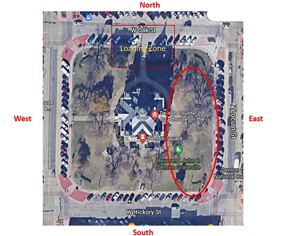 UNTrecovery's tweet image. Join the Denton community this Thursday for #NorthTexasOverdoseAwarenessDay ! Attached is where the event will be held and also where parking will be available.💜