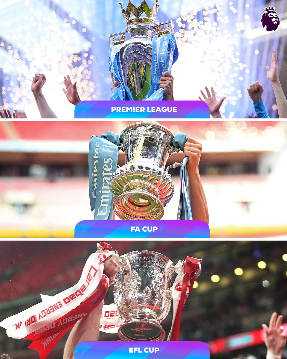 Who will have their hands on some silverware at the end of the 2023/24 season?…