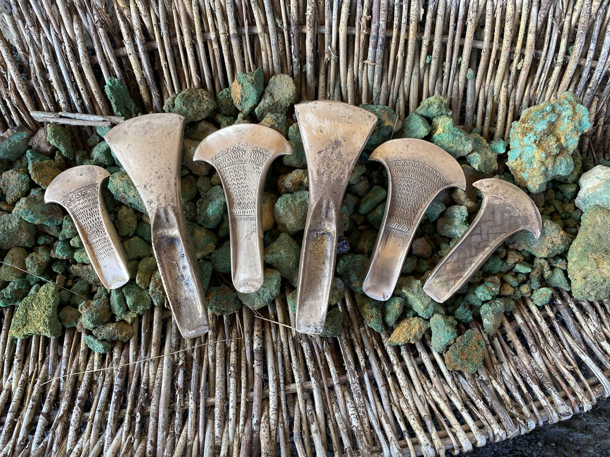 Our Biggest, Bestest &amp; Bronze Agest axe casting workshop ever!

Workshops we've previously run give participants the chance to cast an axe from just a few types, but this workshop has 8! Each have their own story &amp;  place in the Bronze Age timeline.

ancientcraft.co.uk/event-details/…
