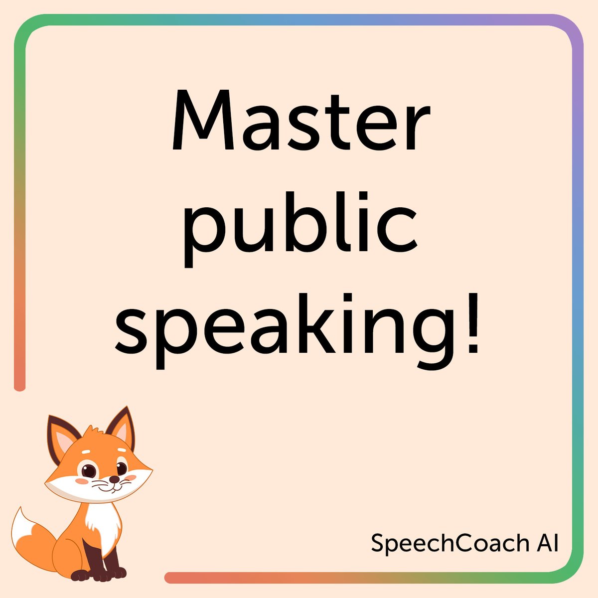 SpeechCoachAI's tweet photo. Sky’s top tips can transform your speeches from good to great. Ready to step up? #PublicSpeakingMastered

#SpeechCoachAI #SpeechAndDebate #Debate #AI #EdTech https://t.co/30T8oAnnmn