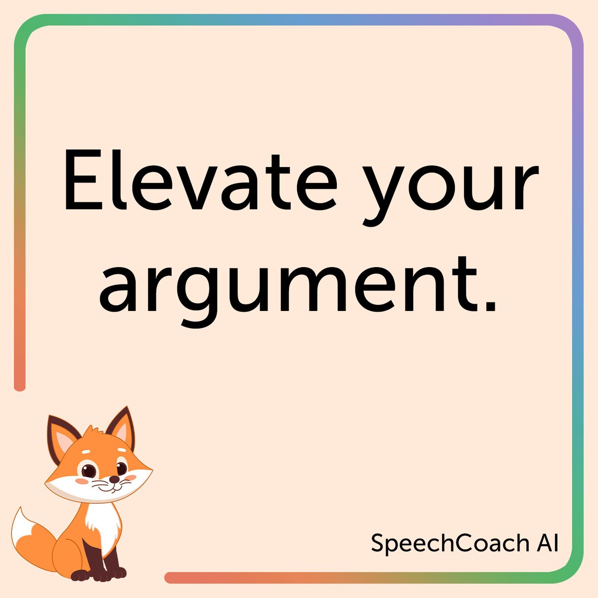 SpeechCoachAI's tweet photo. Stand out in your next debate. Dive deep into our tips and techniques. #DebateLikeAPro

#SpeechCoachAI #SpeechAndDebate #Debate #AI #EdTech https://t.co/nLwTIFmstz