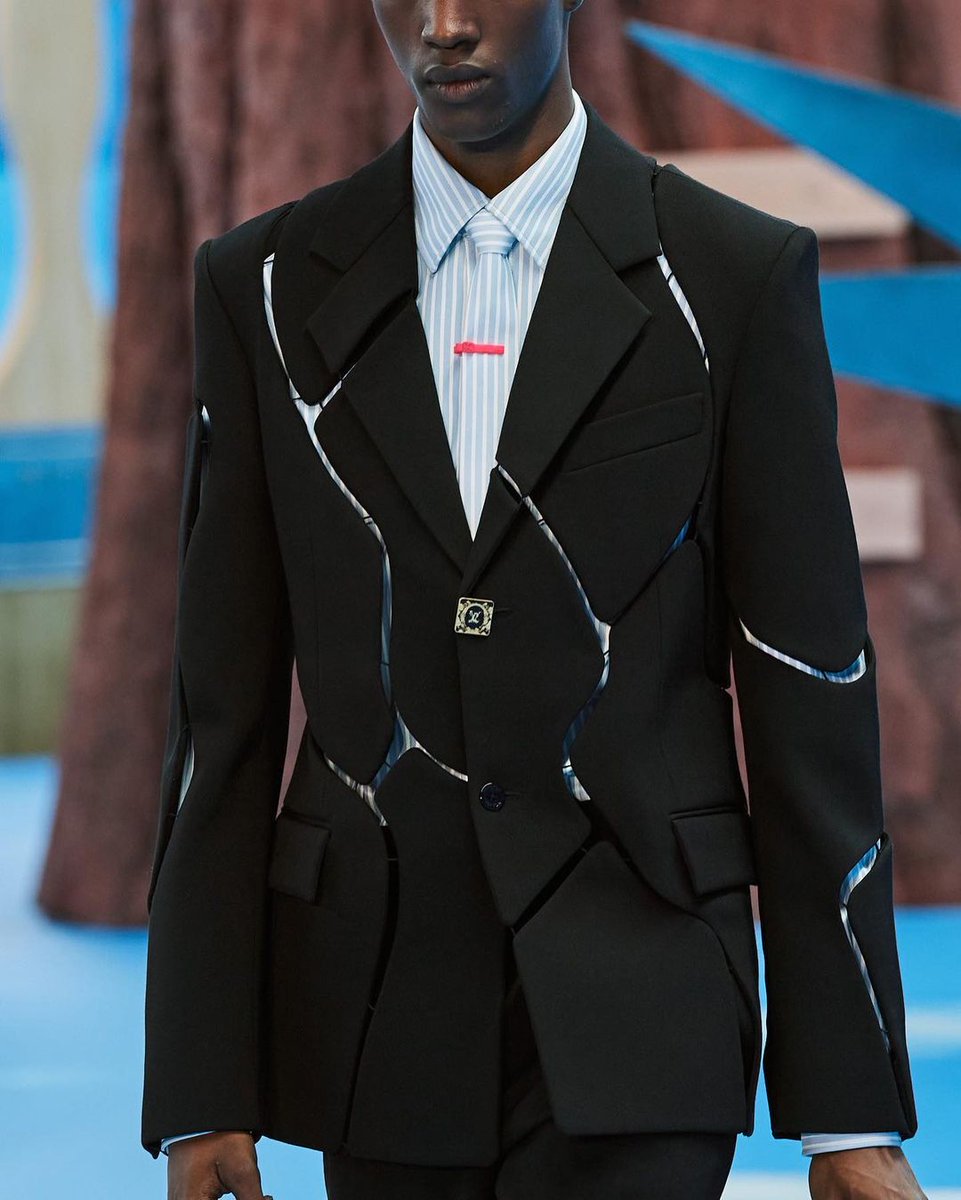 Shtreetwear on X: Louis Vuitton Reconstructed Suit by Virgil
