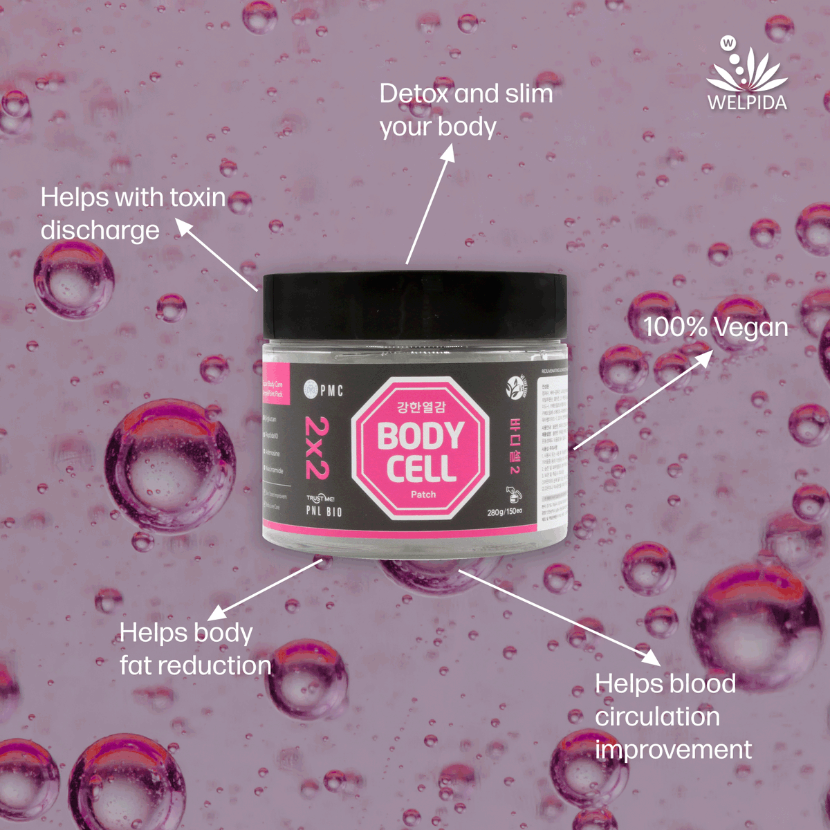 WelpidaOfficial's tweet photo. Body Cell Patch 🛑💗
The strong feeling of heat will help with following:
✧ Helps improve blood circulation
✧ Helps with toxin discharge
✧ Helps reduce body fat
✧ Helps relief body ache
✧ Helps detox &amp; slim your body

💗 Get yours @ https://t.co/NEr5ayatF4 https://t.co/UzKugcyO6z