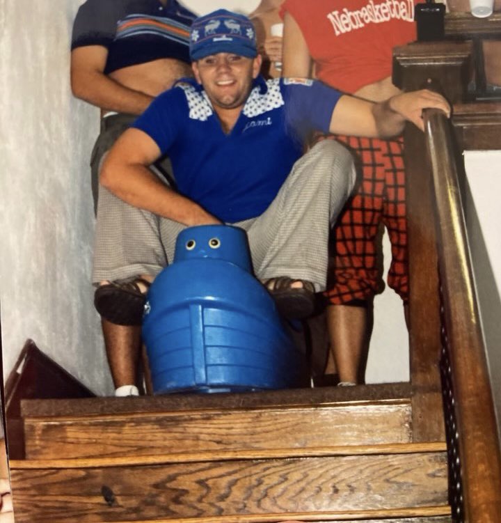 erichwarner's tweet photo. @Huskermat Tim will be greatly missed, this is how I’ll always remember him! https://t.co/YOZYilSUCp