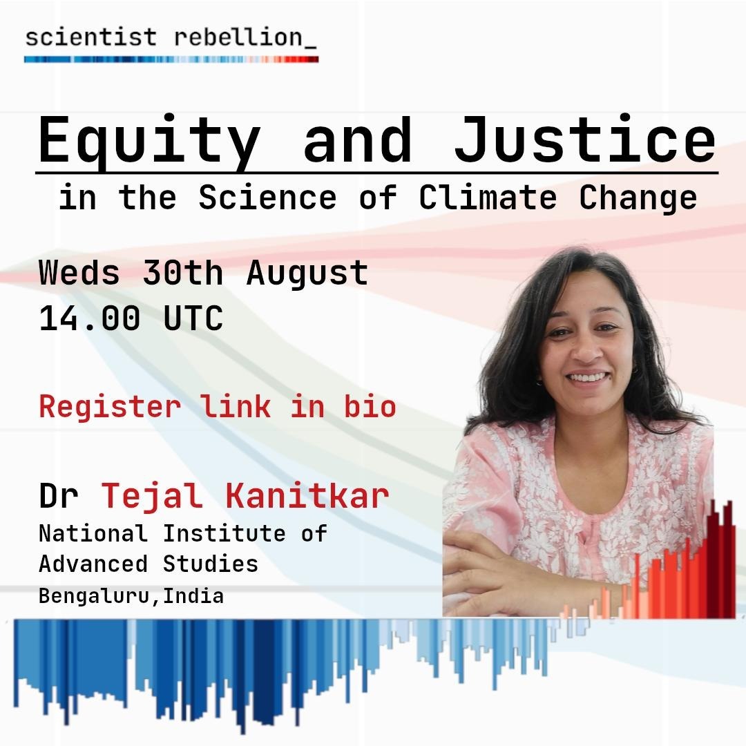 Hey, climate justice deniers and hardcore supporters of Science, Technology, Engineering, and Mathematics (STEM) who have little regard for Social Sciences stay tuned ya!
Register here: us06web.zoom.us/meeting/regist…
#SRTalk #SciRebIND #ClimateJustice #ClimateEquity