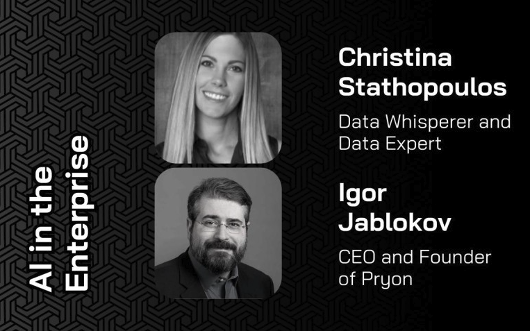 pryon's tweet photo. “The original inclinations towards AI were driven from accessibility &amp; safety…” 

Hear more from #Pryon Founder &amp; CEO @ijablokov on #AI for the #enterprise in the latest episode of the @EM360Tech podcast: https://t.co/FYZK9ZAG04 https://t.co/LX70herxcR