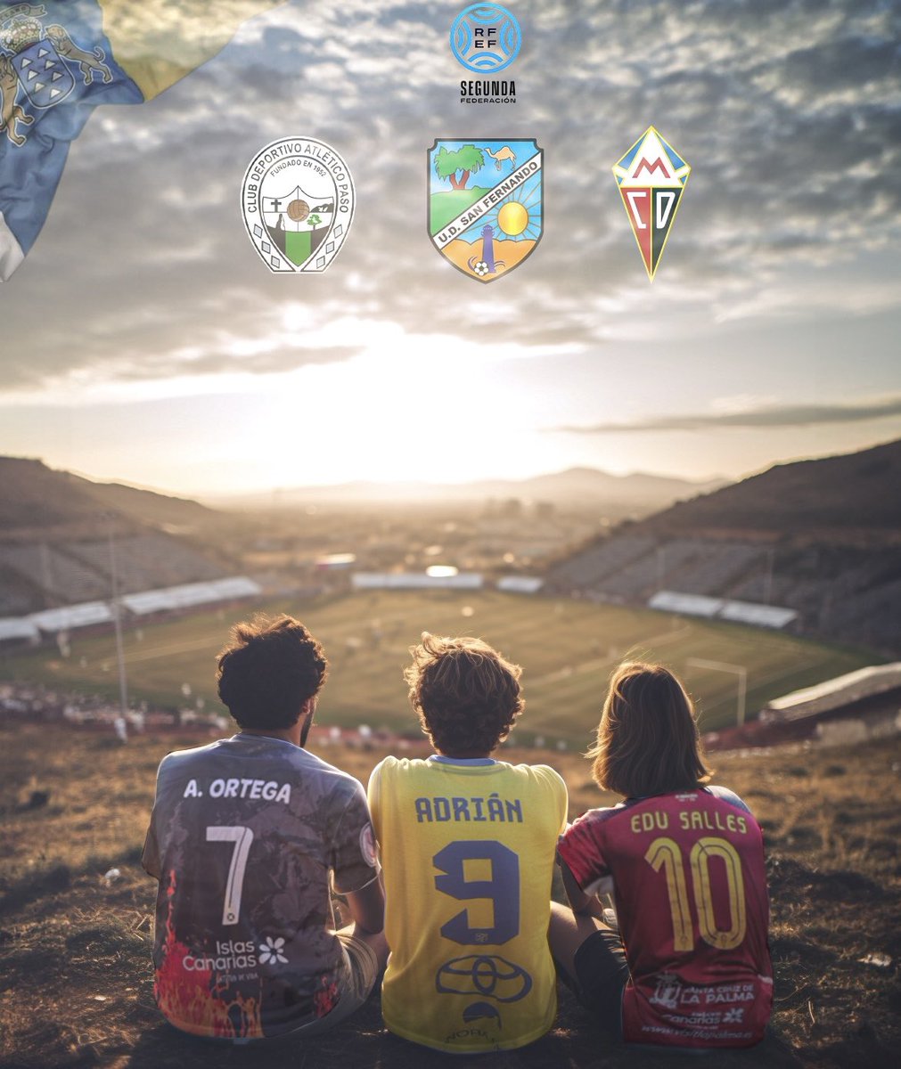Esta semana empieza la 2ª RFEF con TRES EQUIPAZOS CANARIOS!! Suerte a todos!! 🙌🏻