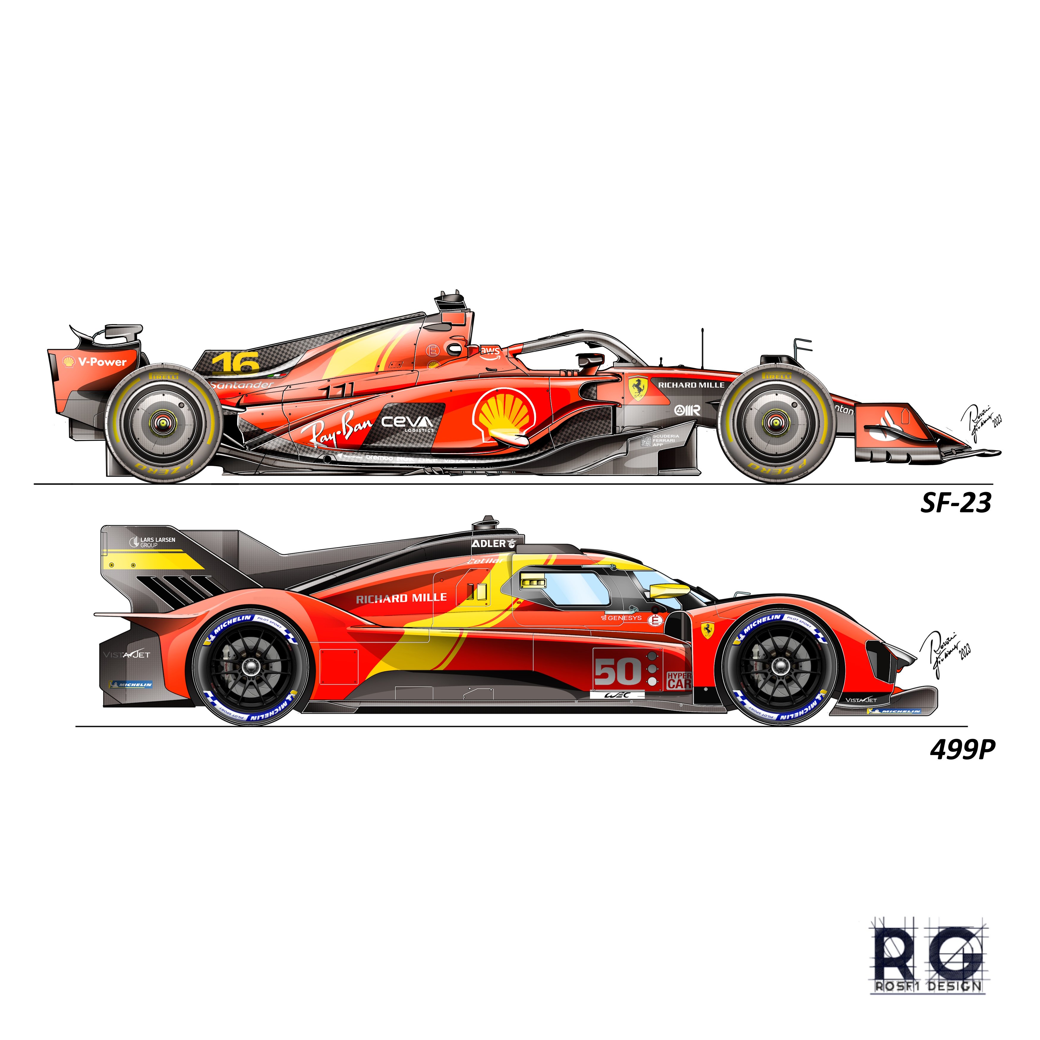 Ferrari SF-23 is the Scuderia's 2023 F1 car